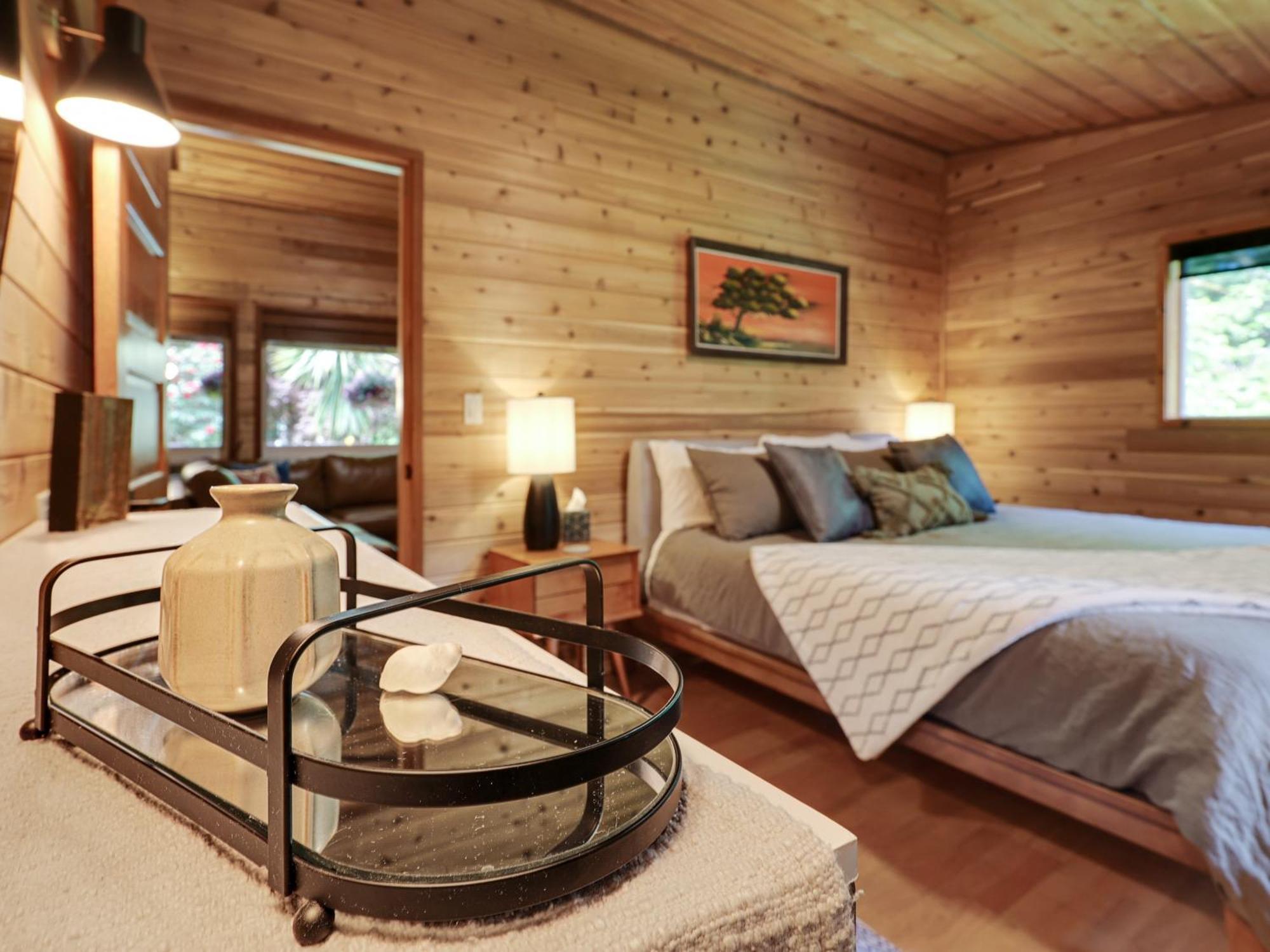 Woods Waves: Luxury Coast Cabin King Beds Pets Tillamook Buitenkant foto