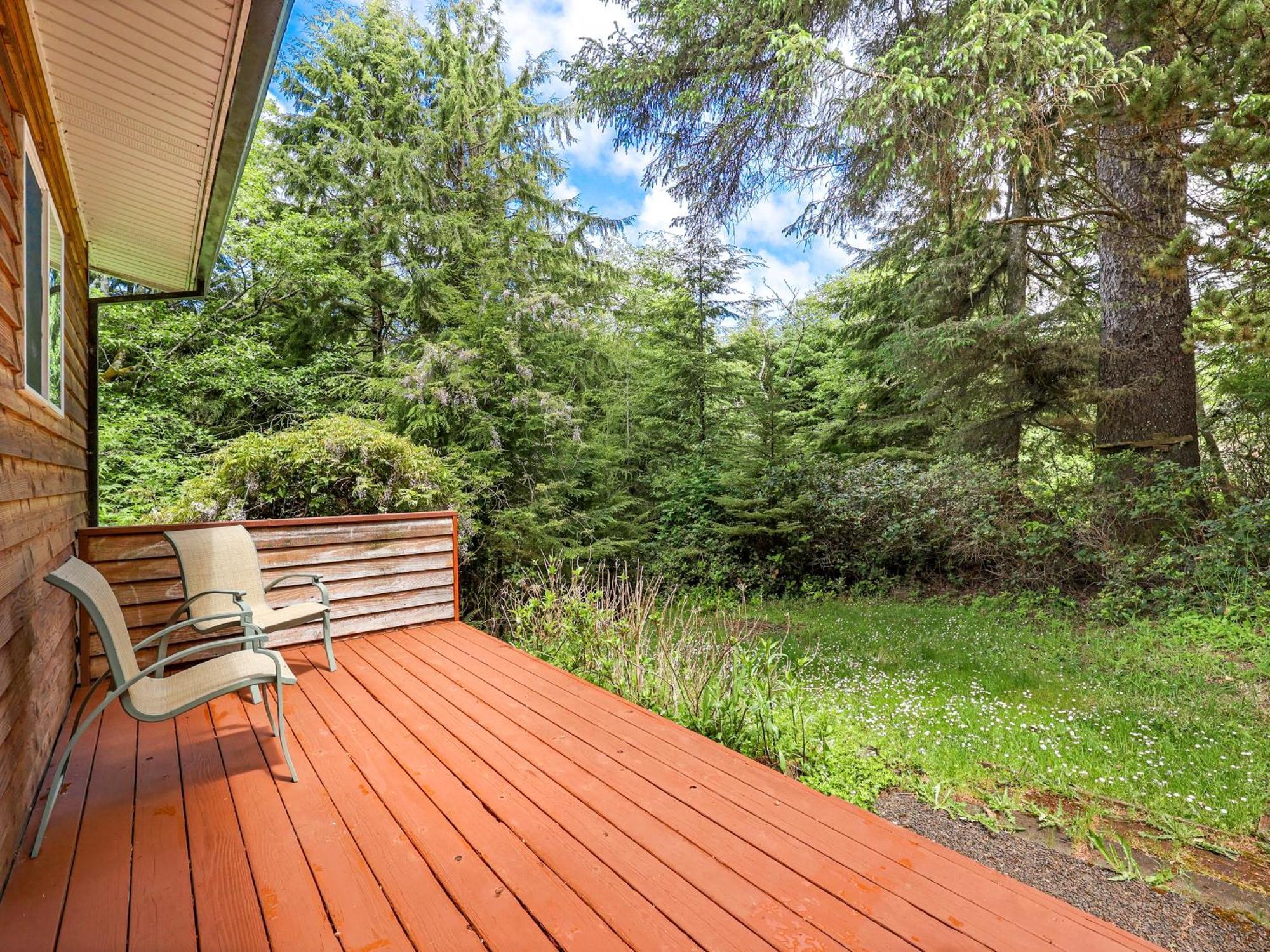 Woods Waves: Luxury Coast Cabin King Beds Pets Tillamook Buitenkant foto